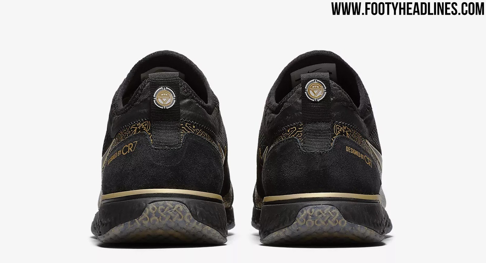 Nike fc 2025 react black gold